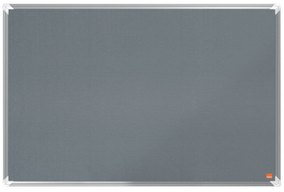 nobo Filztafel Premium Plus, (B)2.400 x (H)1.200 mm, grau