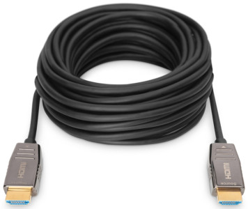 DIGITUS Câble de fibre optique hybride HDMI AOC, UHD8K, 20 m