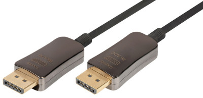 DIGITUS Câble de fibre optique hybride DisplayPort AOC, 15 m
