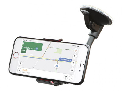 Mobilis : UNVIERSAL CAR FLEXIBLE SUCTION MOUNT avec SMARTPHONE CLIP