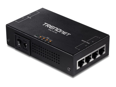 TrendNet : 65W 4-PORT GIGABIT POE+ INJECTOR