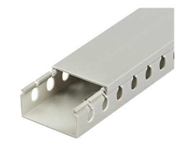 Startech : CHEMIN de CABLES avec SLOTS 2M - 50 X 25MM