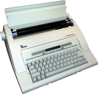 TWEN Elektrische Schreibmaschine 