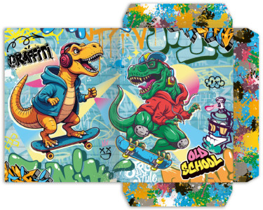 Chemise à dessin « T-REX » RNK Verlag, DIN A3