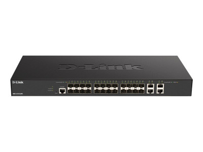 D-Link : 24 X 10G SFP+ PORTS + 4 X 10G BASE-T PORTS SM SWITCH