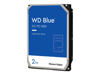 Western Digital : 2TB BLUE 256Mo 3.5IN SATA 6GB/S 5400RPM