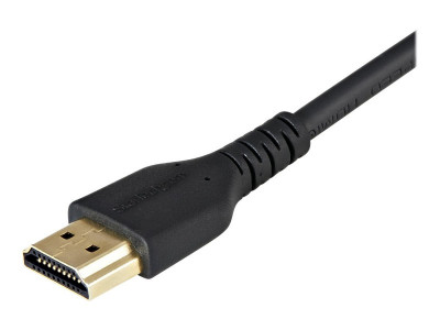 Startech : 1 M HDMI 2.0 cable - TOP SCREW LOCK CONNECTOR