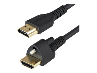 Startech : 2 M HDMI 2.0 cable - TOP SCREW LOCK CONNECTOR