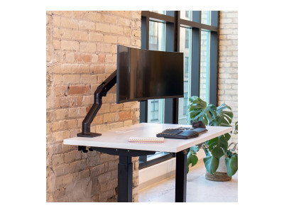 Ergotron : HX DESK MONITOR ARM MBK