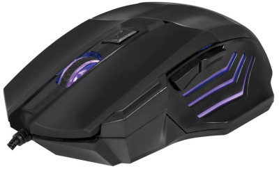 LogiLink Souris gaming, filaire, 2400 dpi, noir