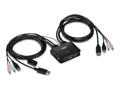 TrendNet : 2-PORT 4K DISPLAYPORT KVM SWITCH
