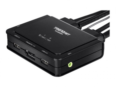TrendNet : 2-PORT 4K DISPLAYPORT KVM SWITCH