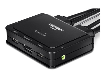 TrendNet : 2-PORT 4K DISPLAYPORT KVM SWITCH