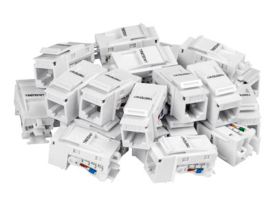 TrendNet : 25 pack CAT6 KEYSTONE JACK RJ-45