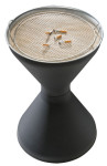 Cendrier sur pied APS DIABOLO, noir mat Cendrier sur pied APS DIABOLO, noir mat