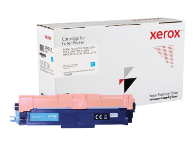 Xerox Everyday Toner grande capacité Cyan cartouche équivalent à BROTHER TN-247C - 2300 pages