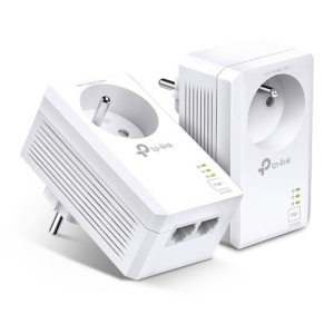 TP-Link TL-PA7027P KIT - Kit 2x CPL AV1000 2 ports Gigabit avec prise gigogne