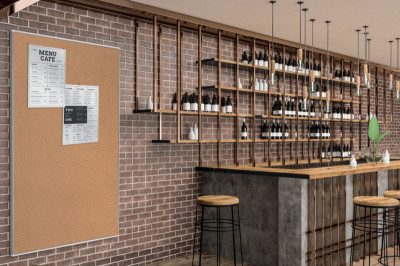nobo Korktafel Impression Pro, (B)1.500 x (H)1.200 mm
