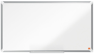 nobo Weißwandtafel Premium Plus Stahl Widescreen, 32