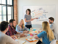 Tableau blanc nobo Impression Pro émaillé, (L) 1 200 x