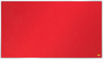 Tableau en feutre nobo Impression Pro, écran large, 178 cm, jaune