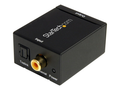 Startech : SPDIF DIGITAL COAX OR TOSLINK STEREO RCA AUDIO CONVERTER