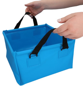 BASSINE PLIABLE POUR LE CAMPING - 8 LITRES