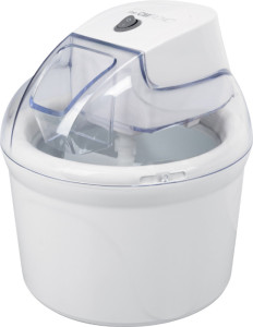 CLATRONIC Sorbetière ICM 3764, 1,5 litre, blanc
