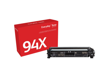 Xerox Toner Everyday Noir compatible avec HP 94X (CF294X), Grande capacité 2800 pages