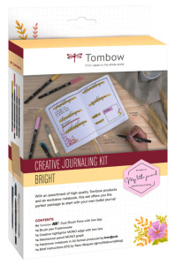Tombow Kit de journaling créatif BRIGHT, avec carnet - Achat/Vente TOMBOW  1230573