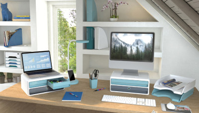 CEP Corbeille à courrier Riviera, format A4, émeraude