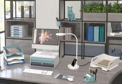 CEP Corbeille à courrier Riviera, format A4, vert d'eau