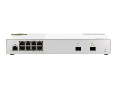 Qnap : WEBMANGED 8PORT SWITCH 2.5GBPS 2 PORT 10GBPS SFP+