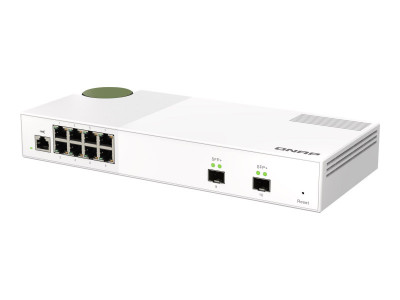 Qnap : WEBMANGED 8PORT SWITCH 2.5GBPS 2 PORT 10GBPS SFP+