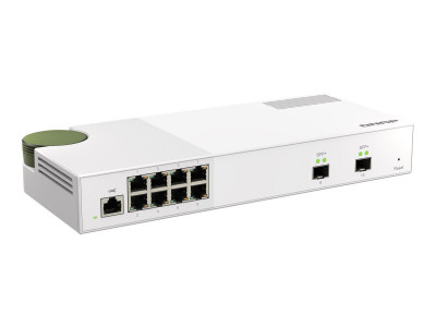 Qnap : WEBMANGED 8PORT SWITCH 2.5GBPS 2 PORT 10GBPS SFP+