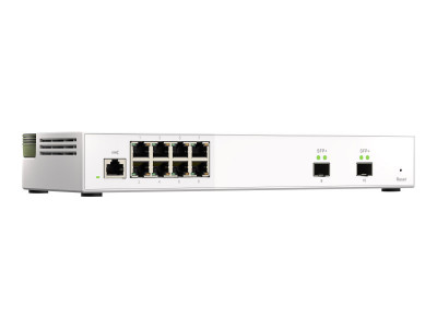 Qnap : WEBMANGED 8PORT SWITCH 2.5GBPS 2 PORT 10GBPS SFP+