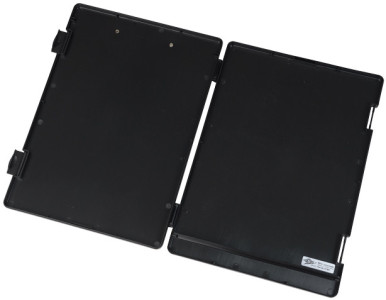 WEDO Porte-bloc à pince XS, format A4, noir,