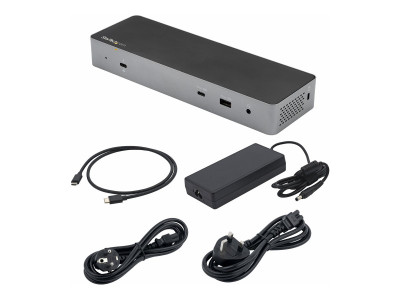 Startech : TB3/USB-C DOCK - DUAL DP/HDMI 96W PD - 5X USB HUB