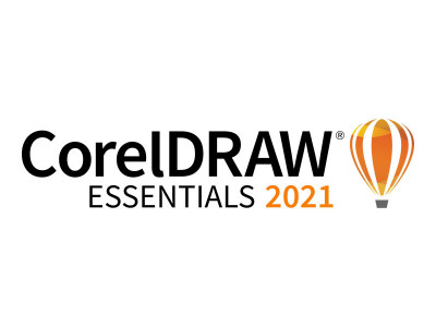 Corel : CORELDRAW ESSENTIALS 2021 pour EN/ES/FR/NL/IT/SV - WINDOWS