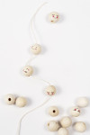 folia Perles en bois CUTE FACES, rond