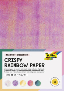 folia Papier irisé, 75 g/m2, 230 x 330 mm, 10 feuilles