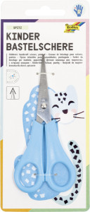 folia Ciseaux de bricolage pour enfants, pointu, L: 135 mm
