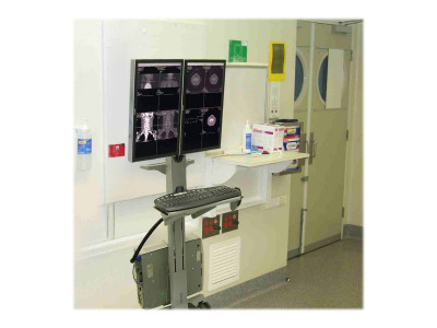Ergotron : NEO-FLEX DUAL WIDEVIEW WORKSPACE