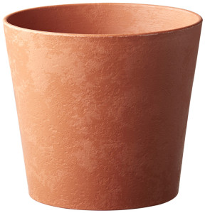 Poétic Pot de fleurs GAIA MARBLED, diam: 150 mm, terracotta