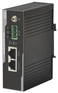 DIGITUS Injecteur industriel Gigabit PoE+ 802.3 af/at