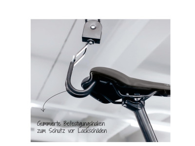 FISCHER Lève-vélo PROFIPLUS, capacité de charge: 57 kg, noir