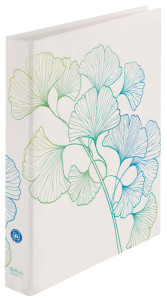 herlitz Classeur à anneaux maX.file GREENline Vague, A4