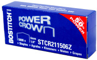 BOSTITCH Agrafes STRC2115, 10 mm, contenu: 5.000 pièces