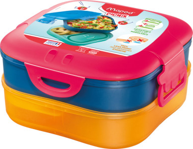 Maped PICNIK Brotdose KIDS CONCEPT 3-in-1, 1,4 l, blau