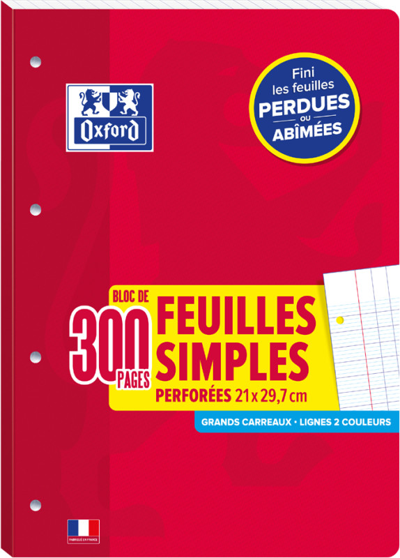 La feuille (simples) –